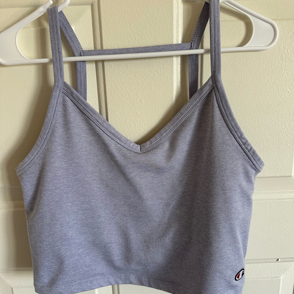 Champion Women's Light Gray Sports Bra